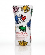 Мастурбатор Tenga Keith Haring, имитирует позу сидя