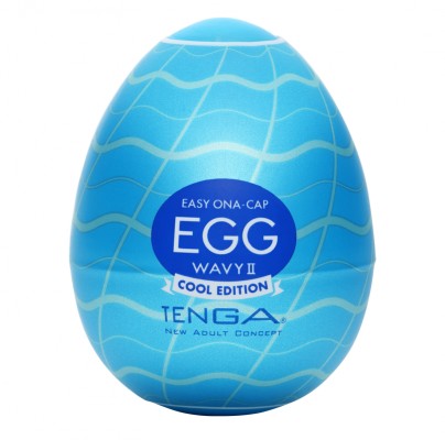 Мастурбатор яйцо &quot;TENGA Egg Cool Wavy II&quot; с охлаждающим эффектом