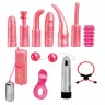 Секс набор "Все включено розовый" из 13-ти предметов