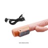 Вибратор с подогревом, ротацией и поступательными движениями Hot Bunny