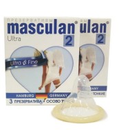 Презервативы Masculan Ultra 2 Особо Тонкие с обильной смазкой (1 упак.)