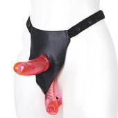 Страпон с вибрацией Ultimate Vibrating Anal Strap-on и анальным стимулятором