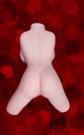 Супер реалистичная Секс-кукла-мастурбатор (37 см) с подогревом и вибрацией