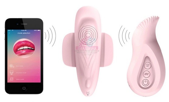 Стимулятор клитора с управл. со смартфона "Love Boat"