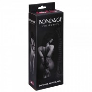 Веревка для связывания 9 м "Bondage Collection", черная